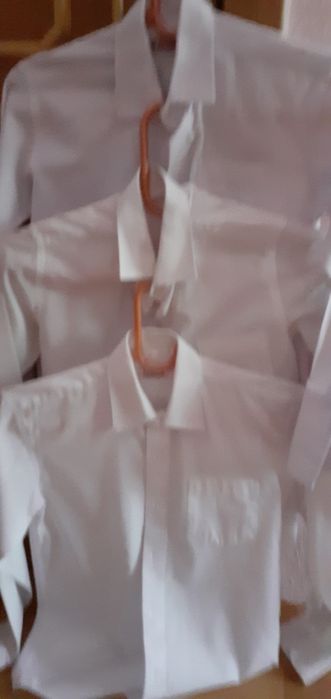 Рубашки белые школьные