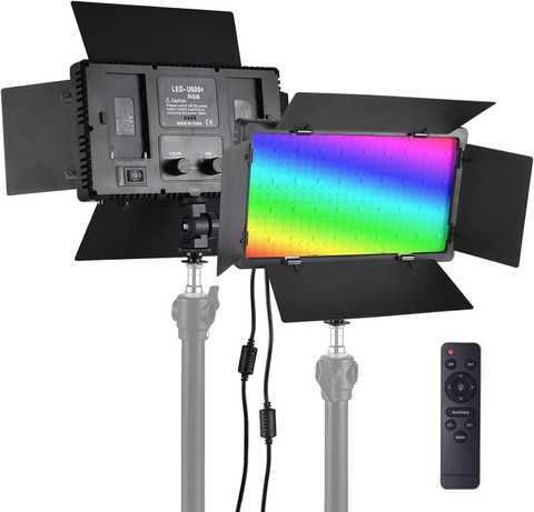 СКИДКА !!!  Видео Свет Led Pro 800 RGB Разноцветный