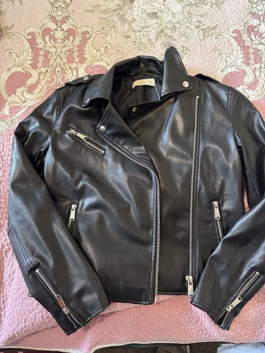 Куртка Касуха кожаная  MNG