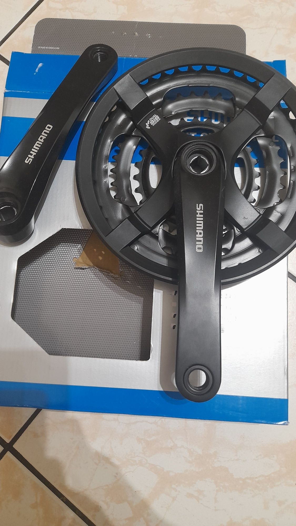 Angrenaj pedalier shimano