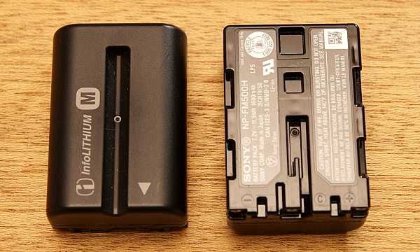 Аккумулятор Sony NP-FM500H