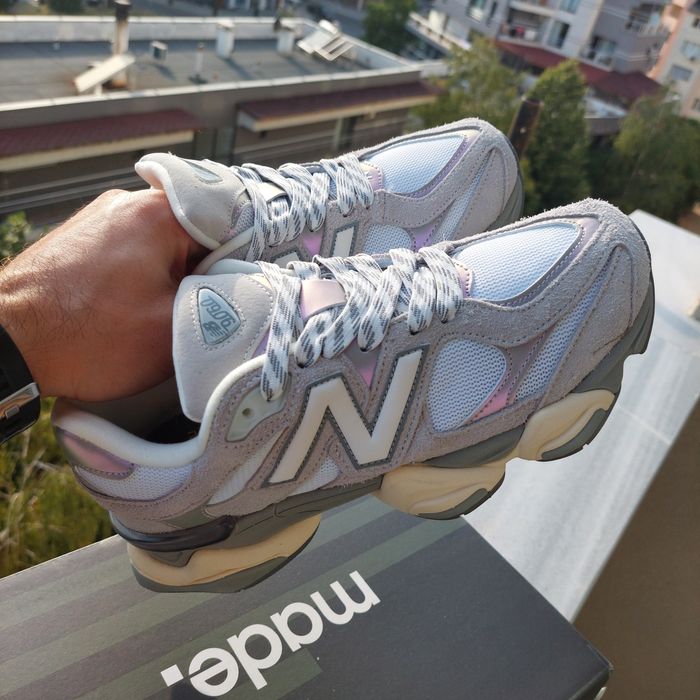 New Balance 9060 Light Grey White 38-39