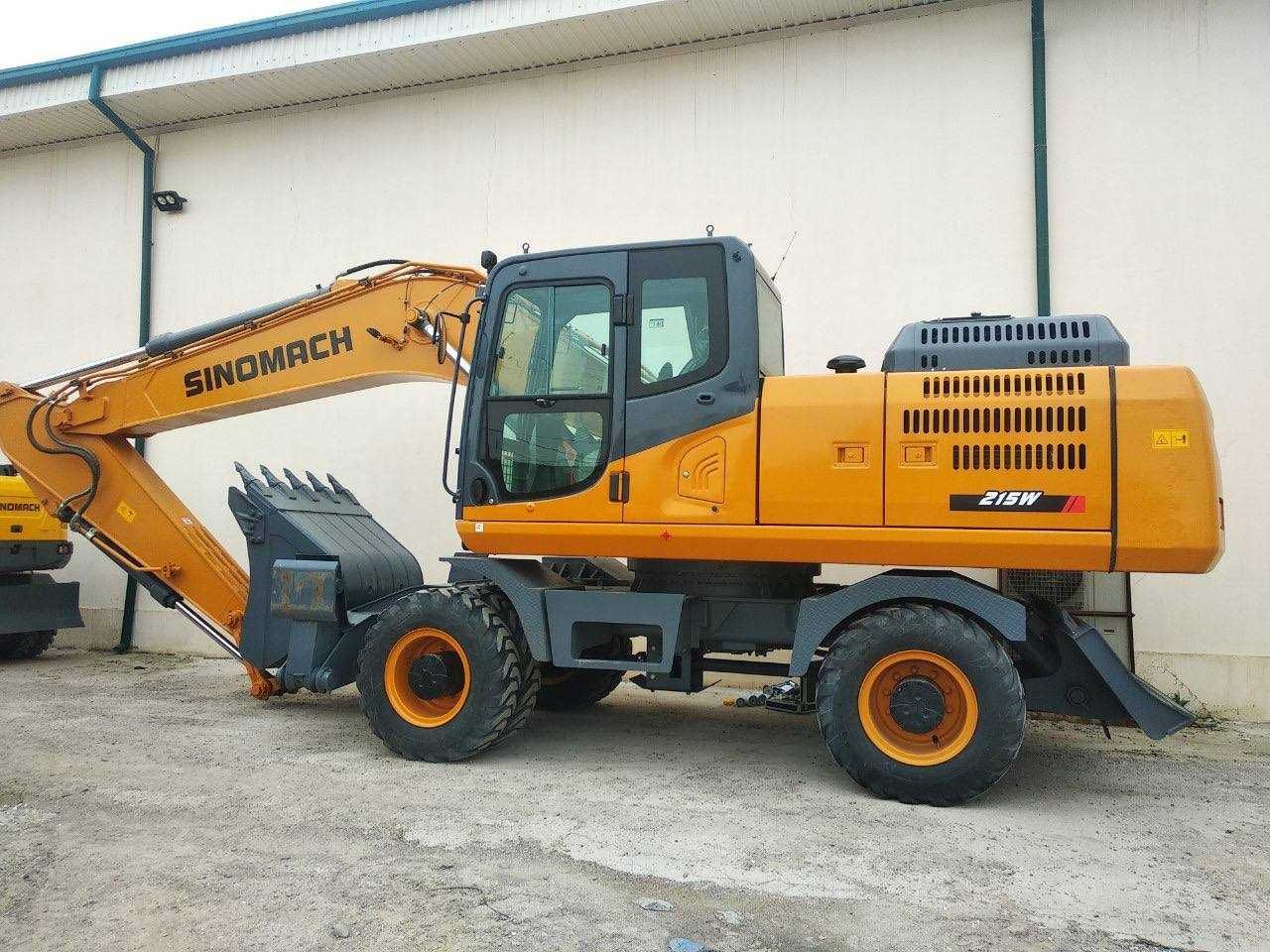 Экскаватор колёсный SINOMACH 215W