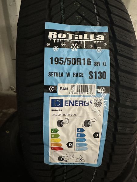 Нови Зимни Гуми Rotalla Setula W Race S130 195/50R16 88V Xl Нов Dot