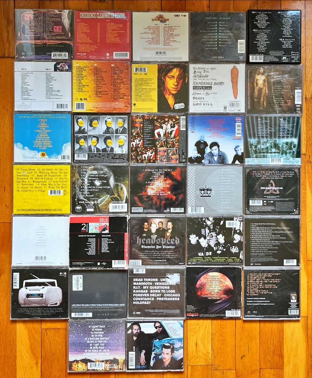 Lot 1 CD orig rock: Rammstein, Motorhead, Queen, Zeppelin,Dire Straits