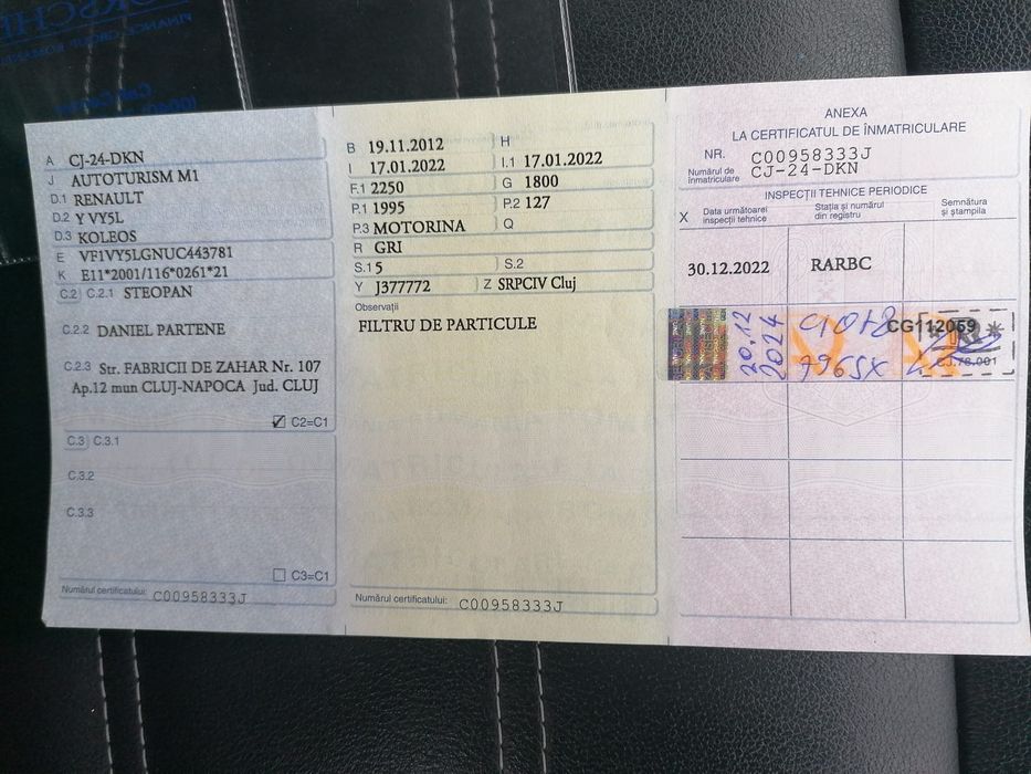 Renault Koleos, 2l, 177 CP