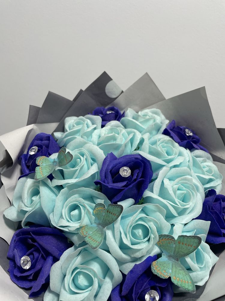 Buchet trandafiri sapun