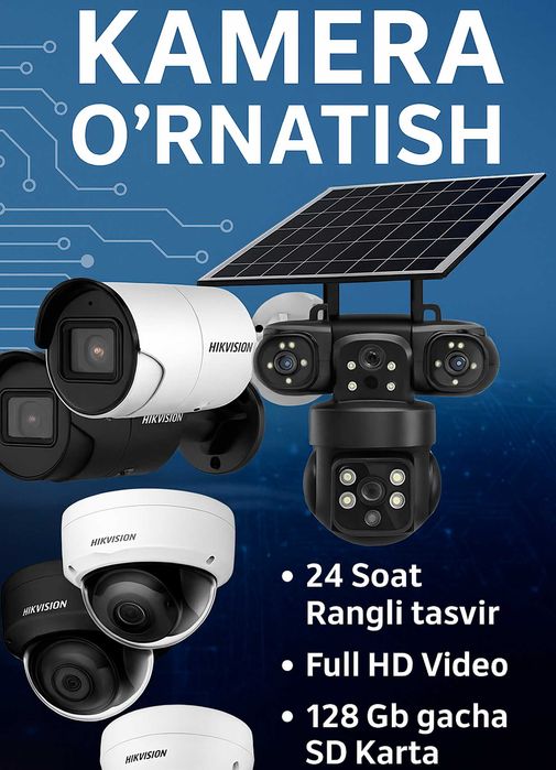 Установка камера