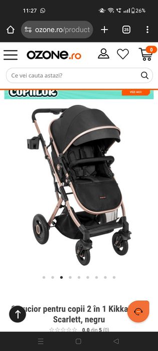 Carut 2 in 1 landou si parte sport