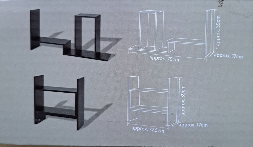 Etajera masa birou corp mobila podea camera 4 modalități de asamblare
