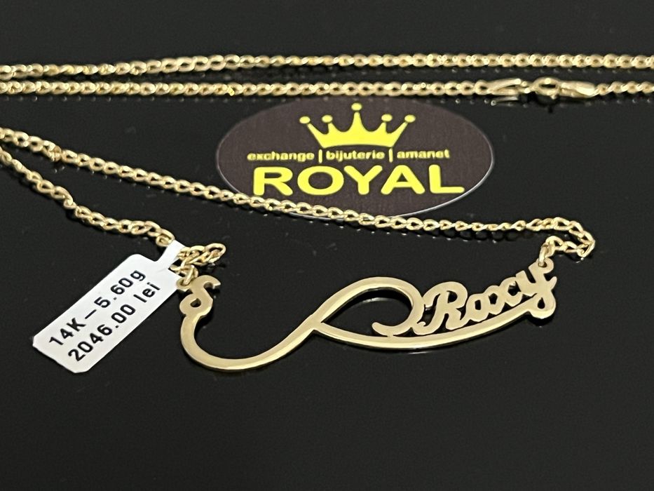 Bijuteria Royal CB : Lant aur 14k 5,60 grame