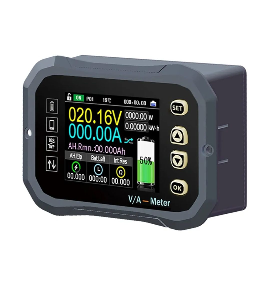 JUNCTEK Battery Monitor KM110F с Bluetooth и LCD дисплей