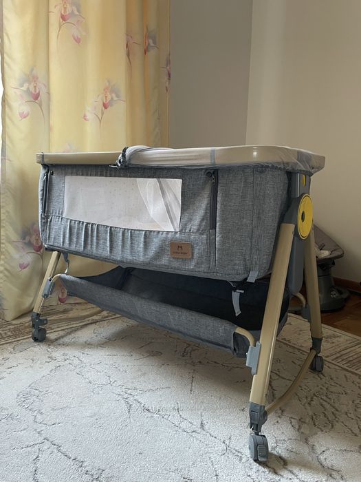 Манеж-кровать, полозья для качания