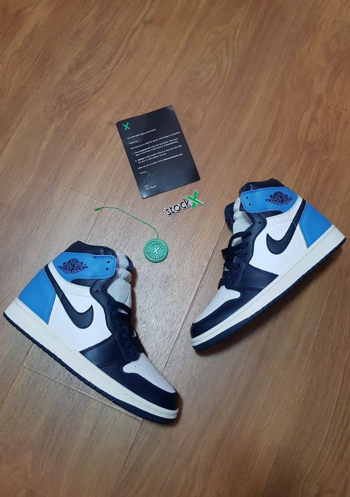 Adidași Jordan 1 Obsidian • STOC: 41 • Livrare rapidă 1-2 zile •