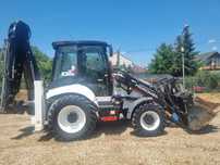 Buldoexcavator HIDROMEK 102B ALPHA GREENTECH + PICON 333KG, 670 ore