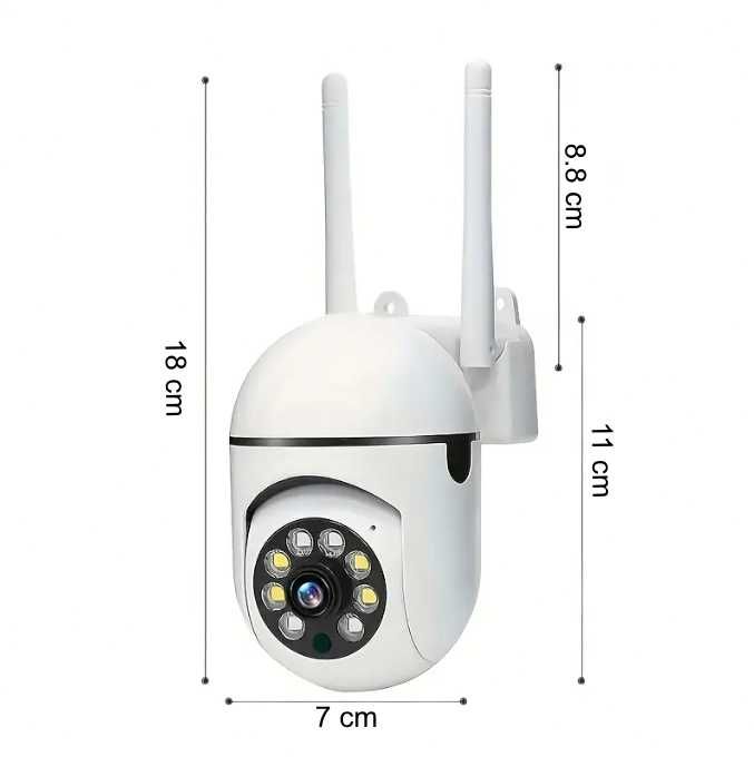 Camera Supraveghere Wireless WiFi 1080p Full HD | Interior Exterior