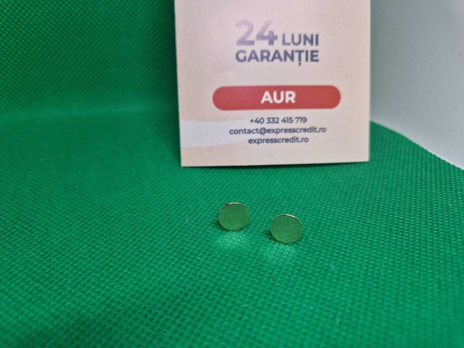 Cercei AUR 14K 1.04g (AG7 Podu Ros B.51464.1) Garantie 2 ani!