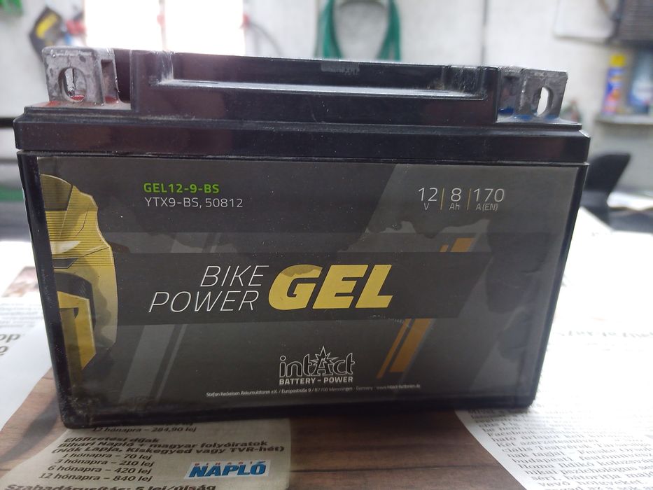 Acumulator gel moto 12v 8A 170Ah