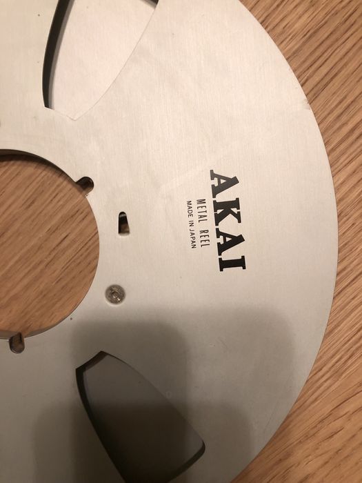 Role magnetofon Akai 26 cm originale made in japan