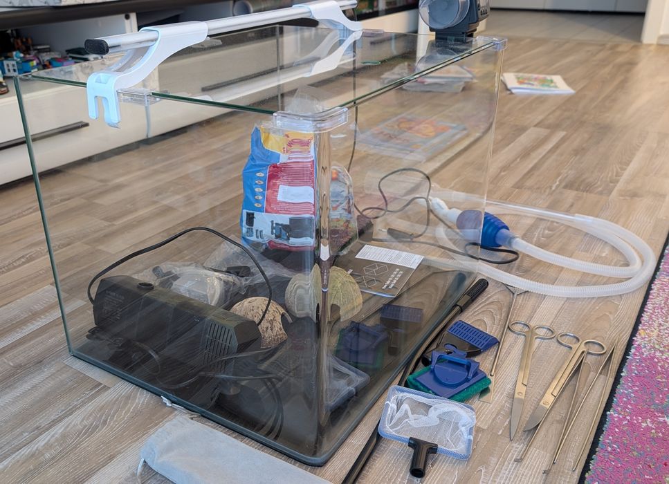 Acvariu complet aquascaping Dennerle nano tank 70L