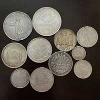 colectie monede  argint