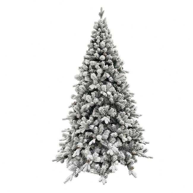 Brad de Craciun Artificial Verde Nins cu 1049 de Crengi - 210cm