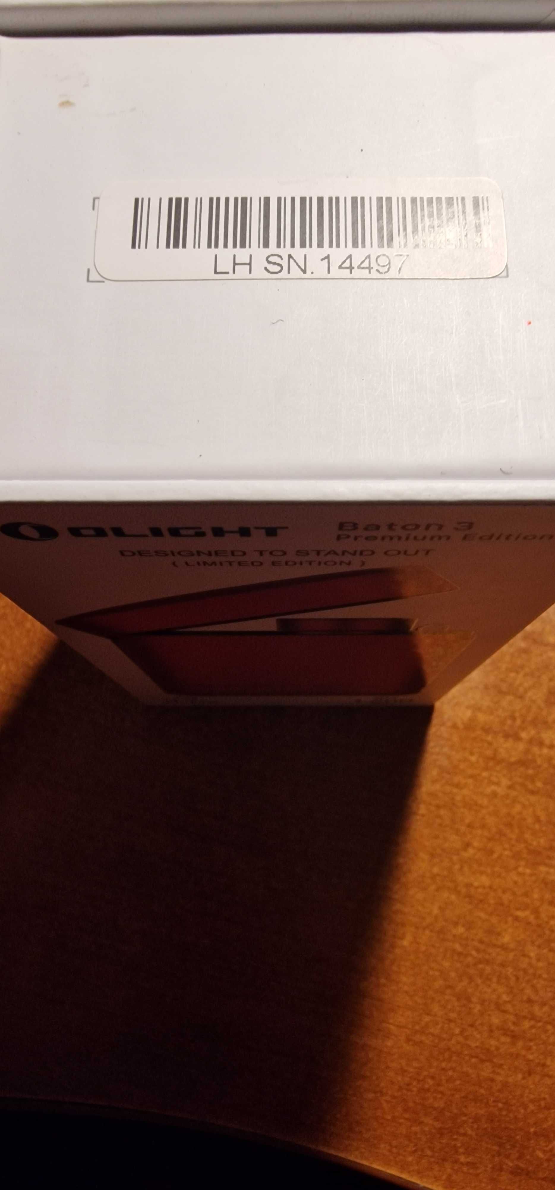 Lanterna Olight Baton 3 premium edition sigilata