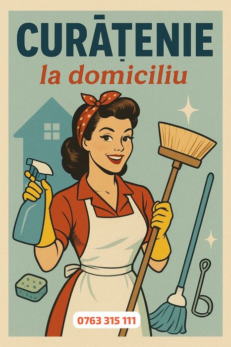 Curățenie la domiciliu și finisaje interioare