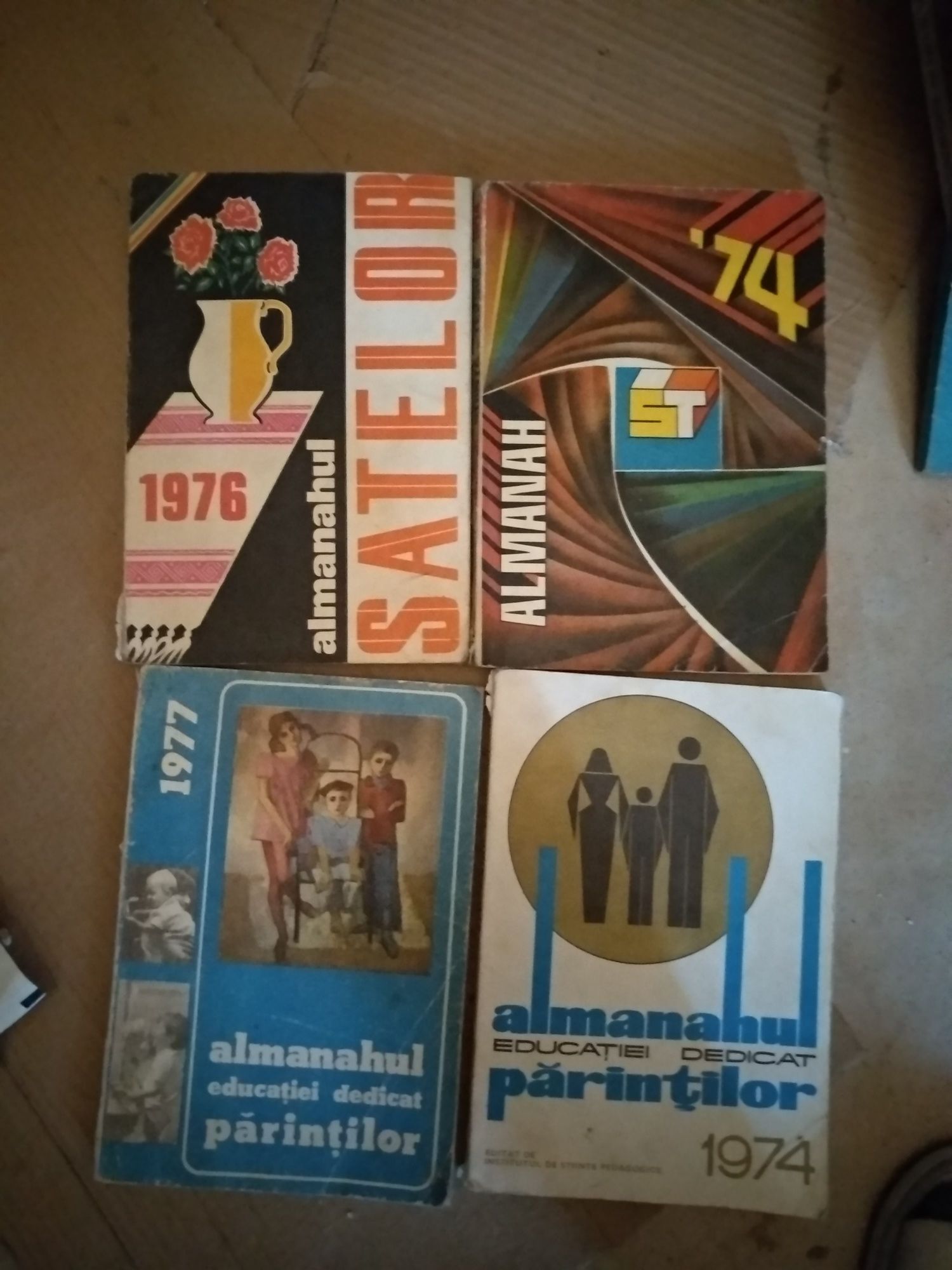 Almanahuri vechi din anii1970-1980