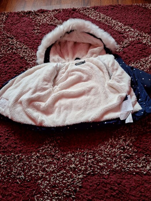 Vind geaca fete groasă îmblănite și călduroasă