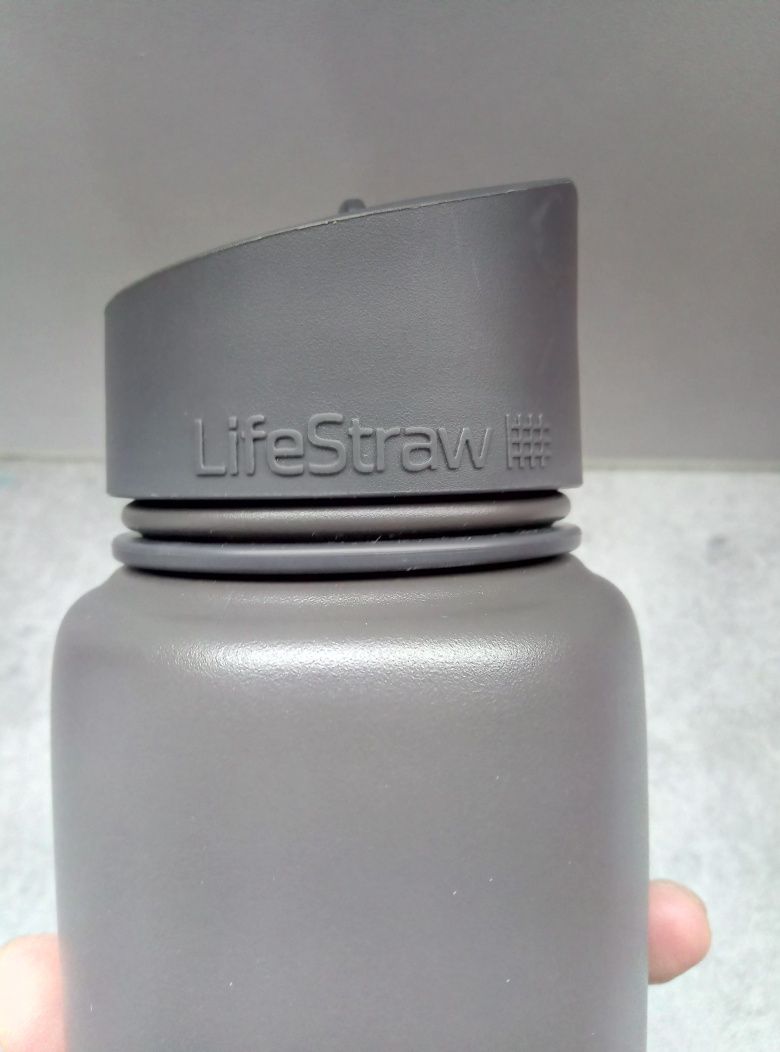 Термо бутилка за вода с филтър LifeStraw Go Stainless Steel 2-Stage Fi