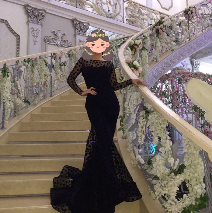 Вечернее платье в пол