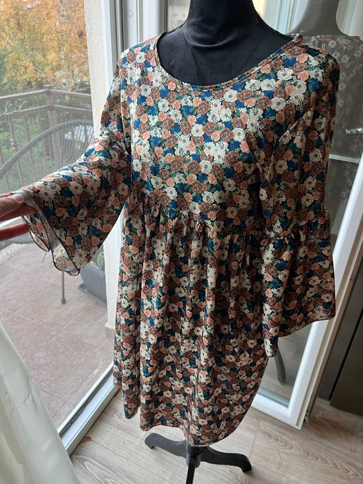 rochie midi de toamna