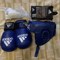 Боксерские перчатки шлем мма