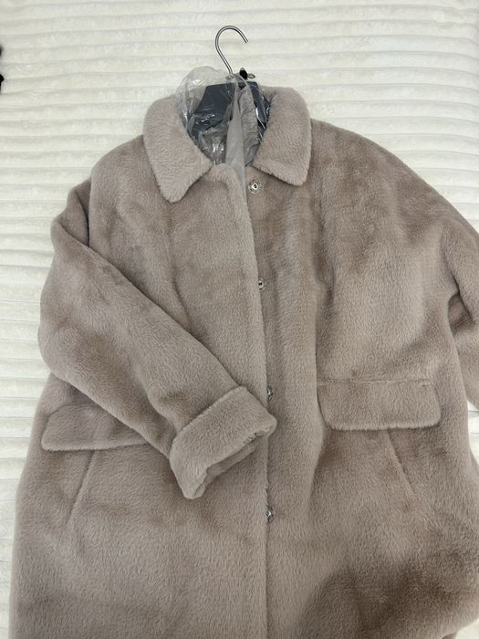 Пальто-шуба женская, размер 56