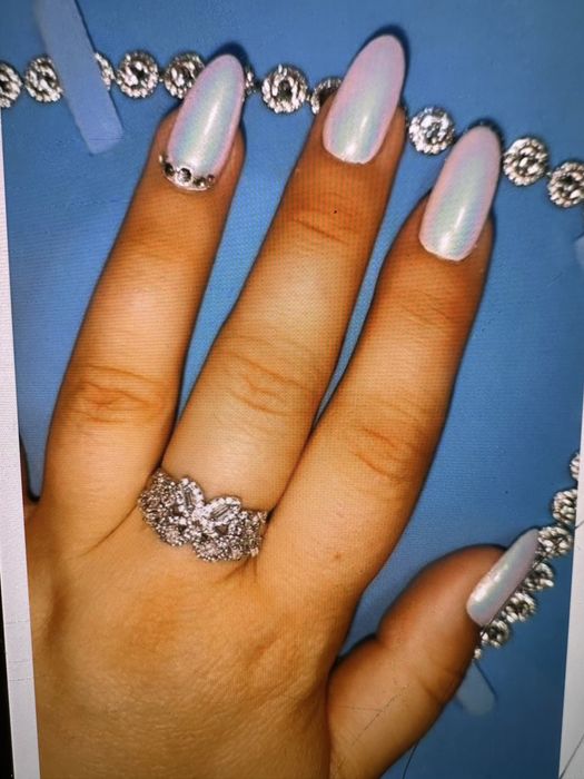 Invoke premium silver нов пръстен с кубични цирконии саморегулиращ се