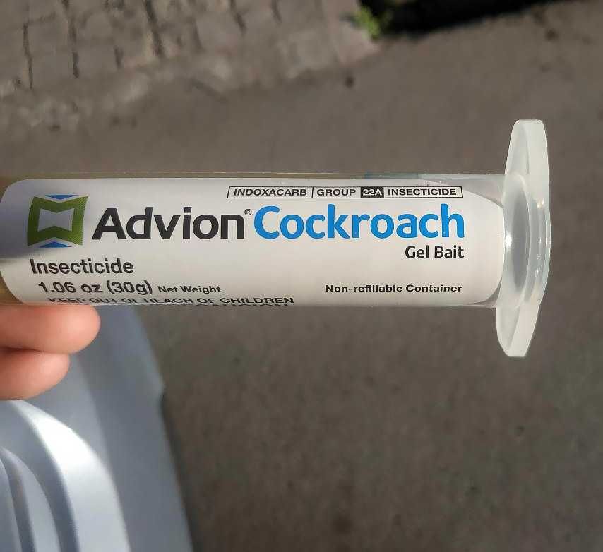 Американский шприц от тараканов Advion Cockroach. Оригинал