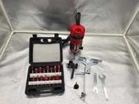 Wood Trimmer 800W, frezare de precizie, set complet 15 freze