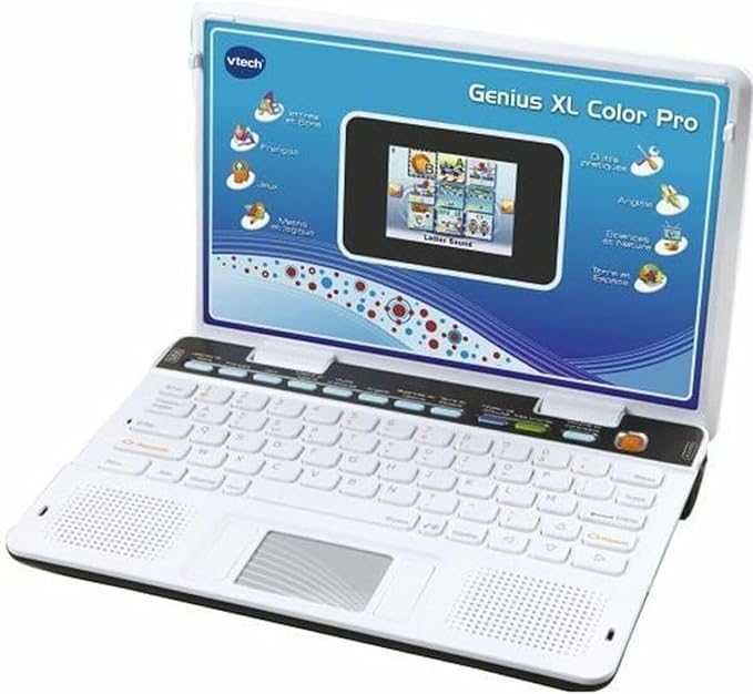 Computer bilingv pentru copii Genius XL Color Pro Argintiu