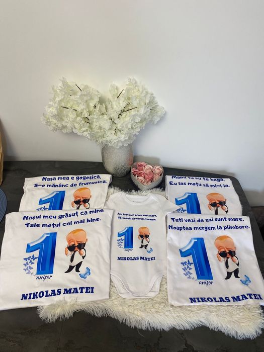 Tricouri personalizate mot/turta