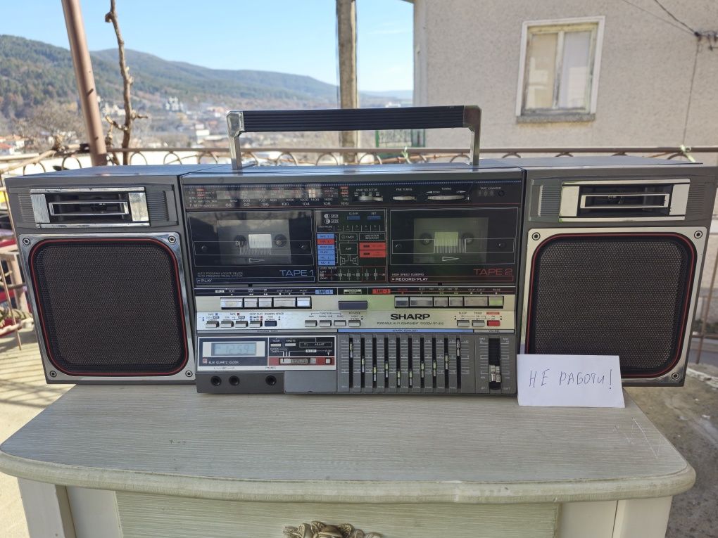 Boombox Sharp, Hitachi, Lasonic, International / бартер /