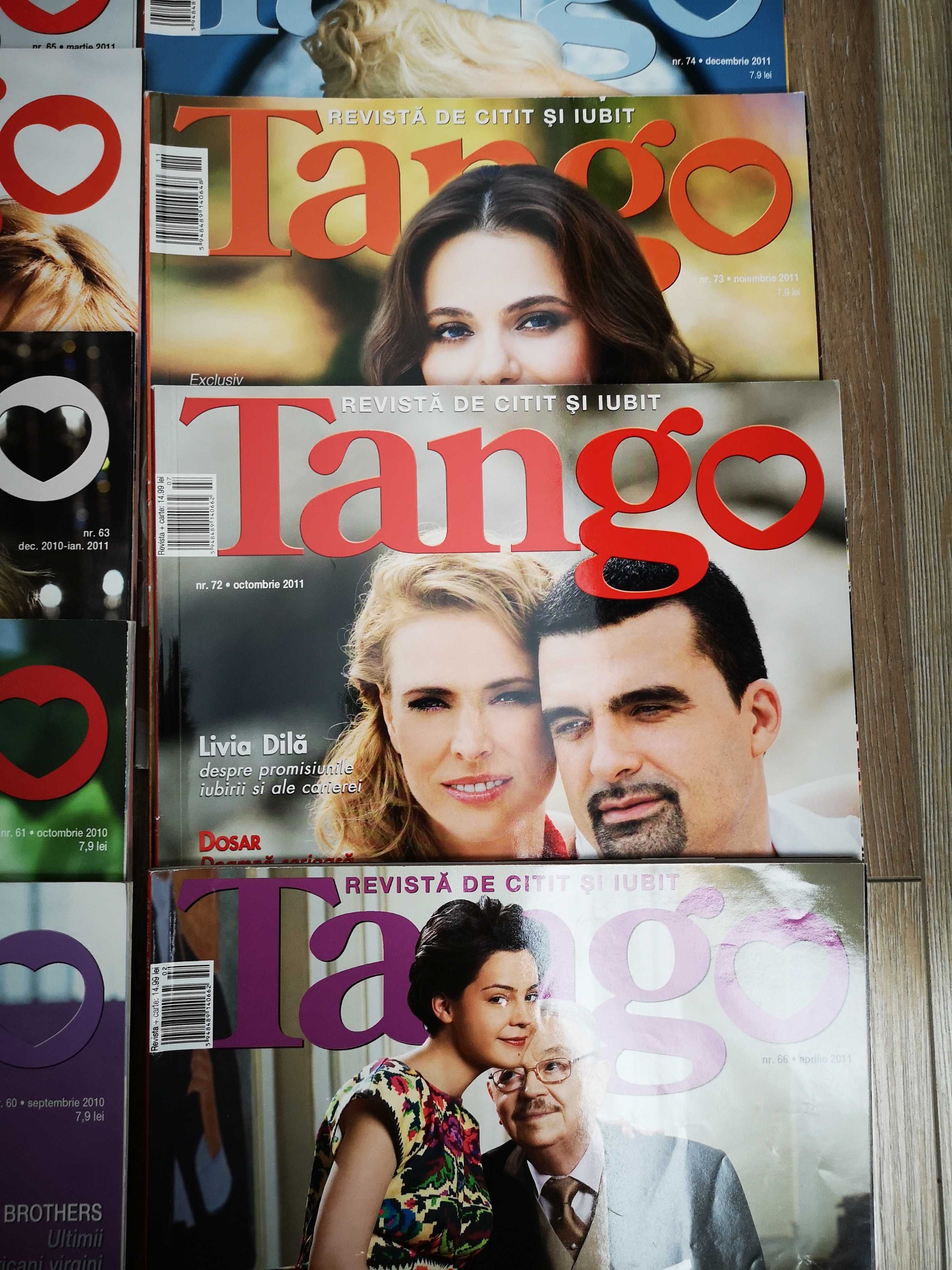 Reviste Tango din anii 2009, 2010, 2011. Diverse numere