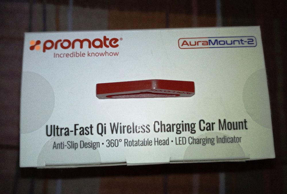 suport auto cu incarcare wireless