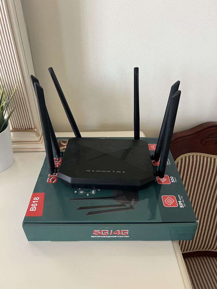 Модем 5G беспроводной роутер,почти новая.
