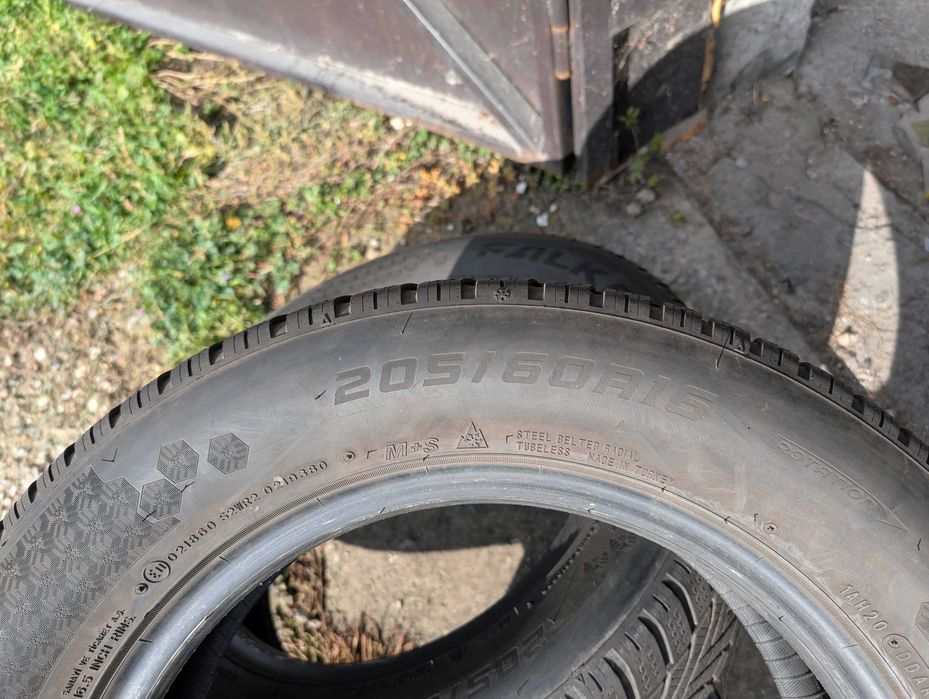 SET 2 Anvelope Iarna 205/60 R16 FALKEN Eurowinter HS02 DOT 2022