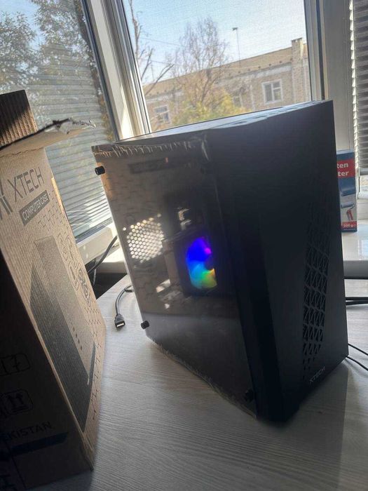 Игровой кейс 10 ядерный / Inno3d GTX 1050ti 4gb / 16 gb ddr4/ 250 gb