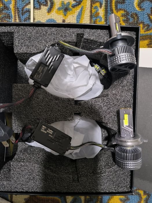 Led H4 120w лэд лампочка