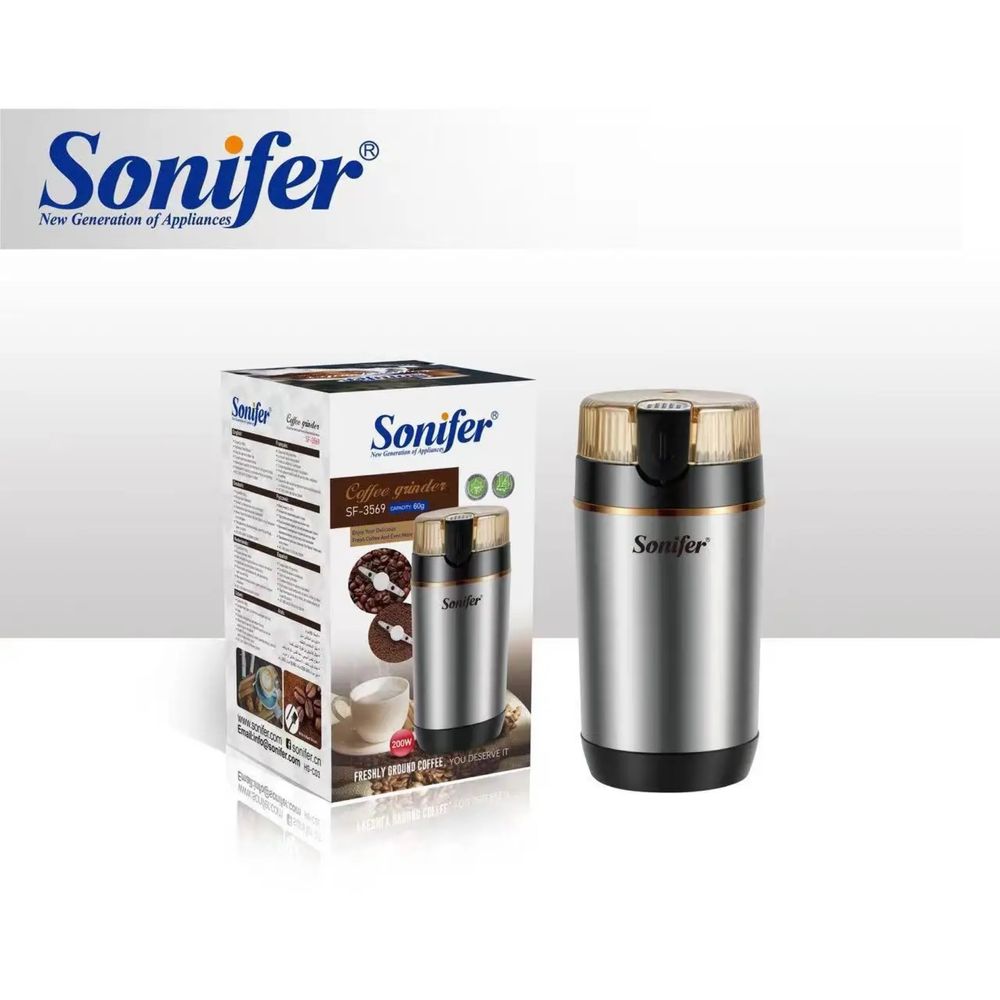 Доставка! Кофемолка Sonifer SF-3569