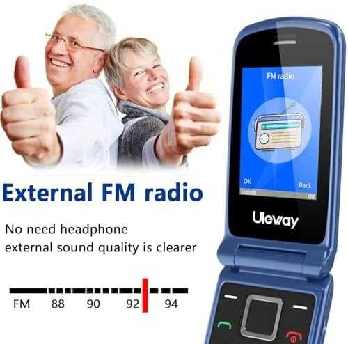 Нов Лесен за употреба мобилен телефон 4G  зарядна станция за възрастни