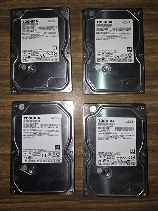 HDD Toshiba/Seagate 500gb/1.0tb